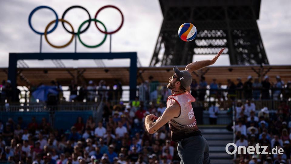 Wickler zeigte starke Aufschläge. Bild: Louise Delmotte/AP