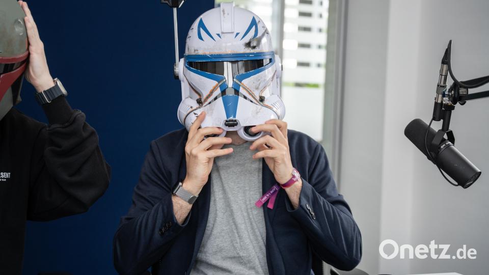 Filme, Serien, Videospiele, Spielsachen, Kleidung und natürlich die passenden Helme - Von Star Wars gibt es nichts, was es nicht gibt. Bild: gld