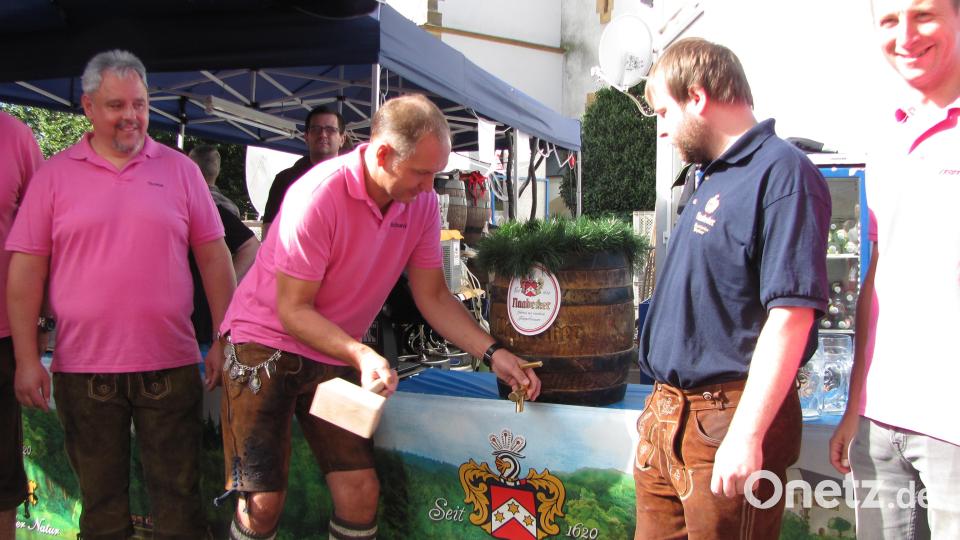 &quot;O`zapft is!&quot; heißt es am Sonntag, 18. August, um 10 Uhr beim Manteler Bürgerfest. Bild: sei