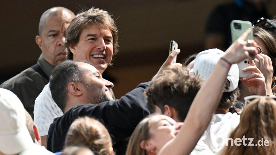 Schauspieler Tom Cruise könnte einen Stunt am Stade de France machen. (Archivbild) Bild: Marijan Murat/dpa