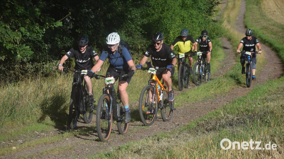 Ackern heißt es für die Mountainbiker Bild: fz