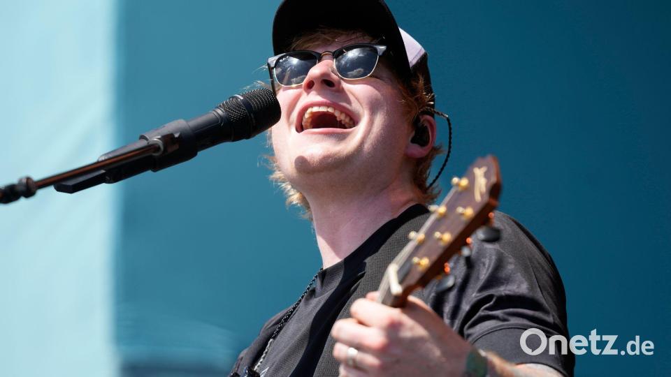 Ed Sheeran ist der Top-Act beim „Frequency“-Festival in Österreich Bild: Wilfredo Lee/AP/dpa