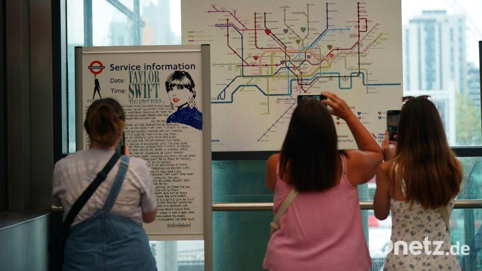 Auch die U-bahn bereitet sich vor. Bild: Yui Mok/PA Wire/dpa