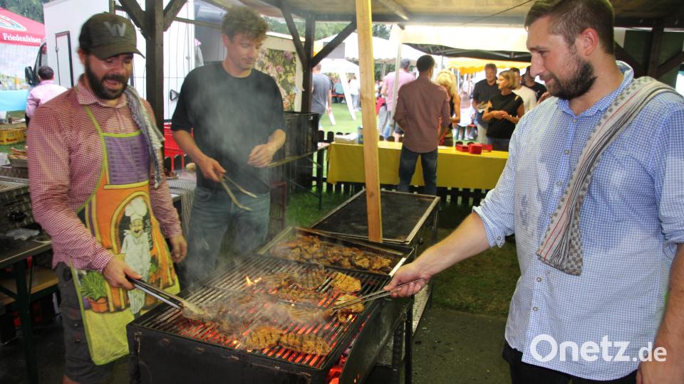 Heiß ging es am Grill zu. Bild: kro