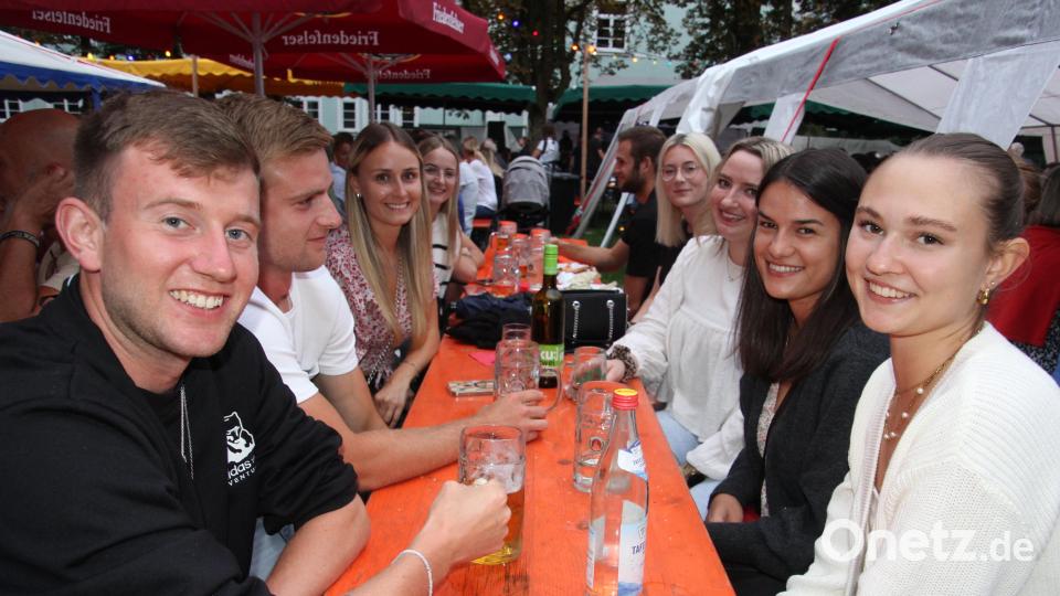Nur gut gelaunte Gäste waren anzutreffen. Bild: kro