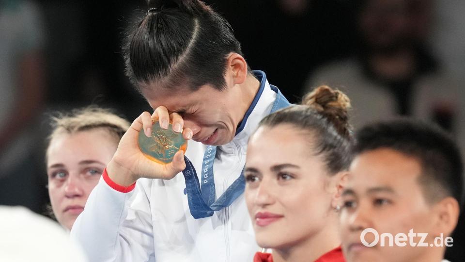 Auch Lin Yi-ting wurde in den sozialen Medien teilweise heftig attackiert. Bild: Marcus Brandt/dpa