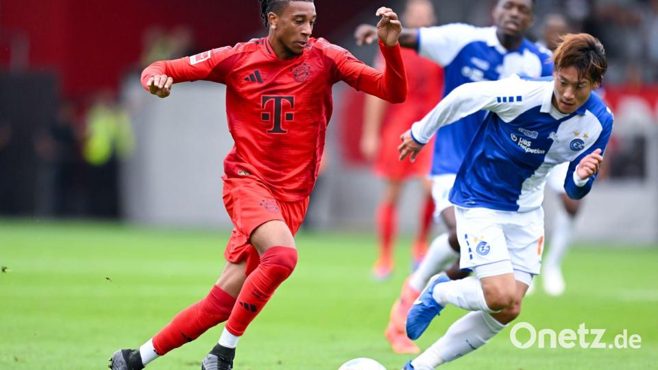 Aktivposten und Torschütze: Neuzugang Michael Olise (l). Bild: Sven Hoppe/dpa