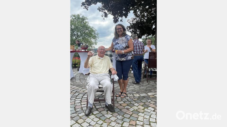 Elmar von Hirschberg mit Carmen Pepiuk. Bild: bod