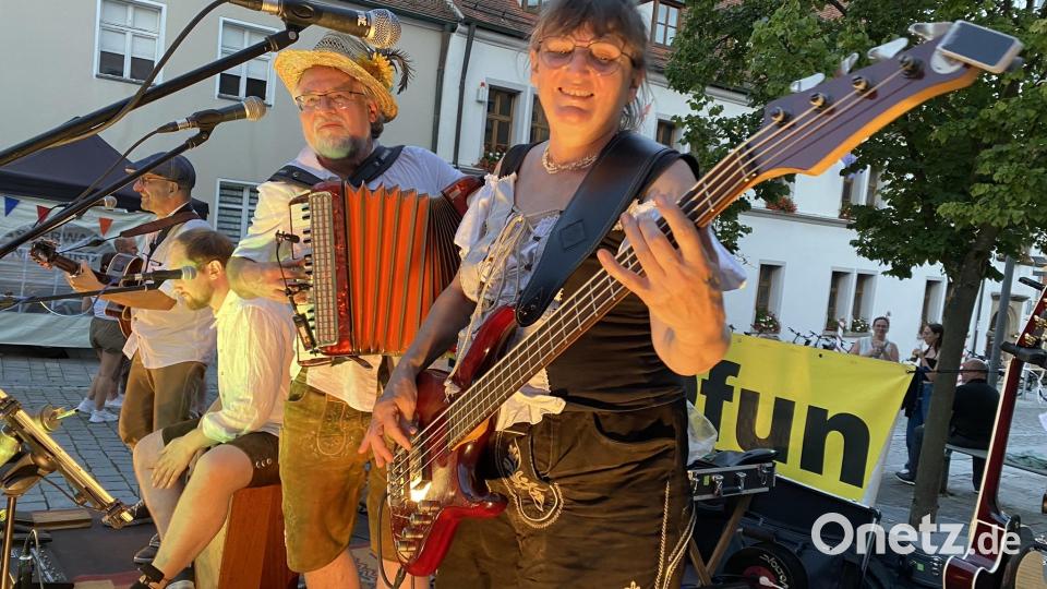 Das Quartett &quot;4Fun&quot; bereiste musikalisch nicht nur Italien, sondern ganz Europa in alle Stilrichtungen. Bild: aub