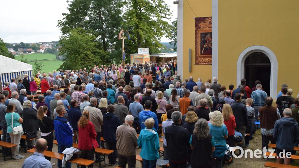 Auch in diesem Jahr werden wieder zahlreiche Wallfahrer bei der Festwoche auf dem Mausberg bei Gebenbach erwartet. Archivbild: swo