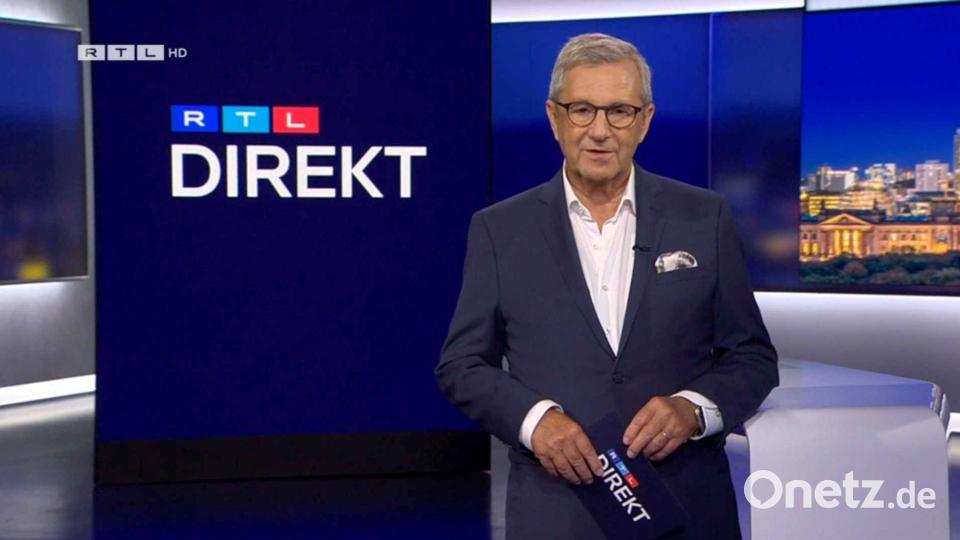 „Mister News“ Jan Hofer hört auf Bild: RTL/dpa