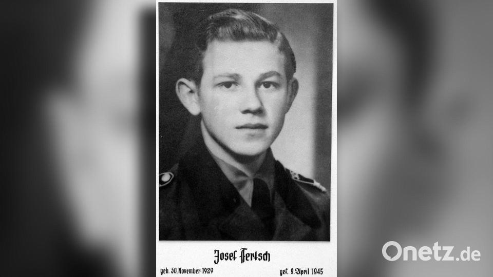 Bei der Bombardierung des Heereszeugamtes in Amberg verloren Feuerwehrleute ihr Leben. Hier Josef Fertsch. Bild: Archiv der Feuerwehr Amberg