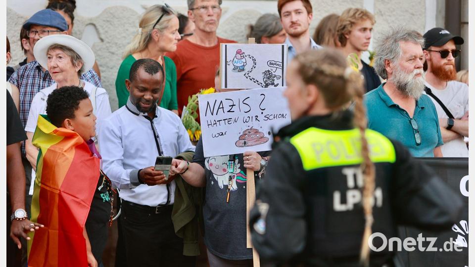 Viele Proteste im Wahlkampf auf den Straßen. (Archivbild) Bild: Matthias Bein/dpa