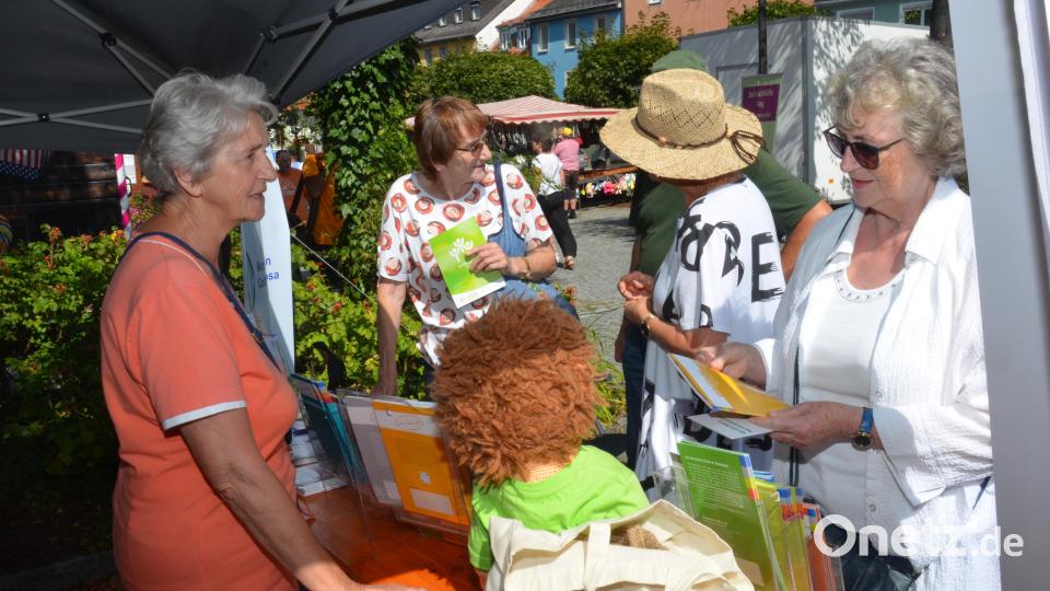 An den verschiedenen Informationsständen konnten sich die Besucher ausreichend über ganz unterschiedliche Themen informieren. Bild: dob