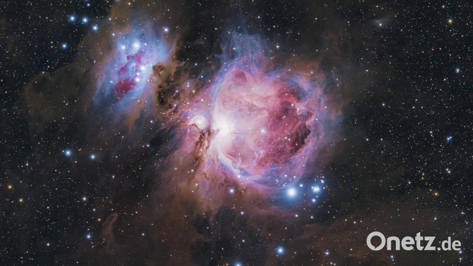 der M42 Orionnebel, wie Martin Sponsel ihn sieht. Bild: Martin Sponsel