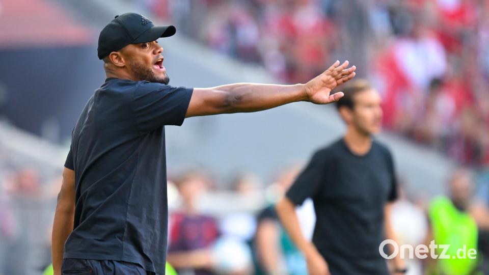 Vincent Kompany lässt in München ein neues System spielen. Bild: Sven Hoppe(dpa