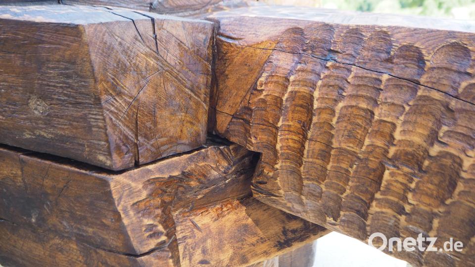 So sieht die neue Skulptur im Detail aus. Bild: bl