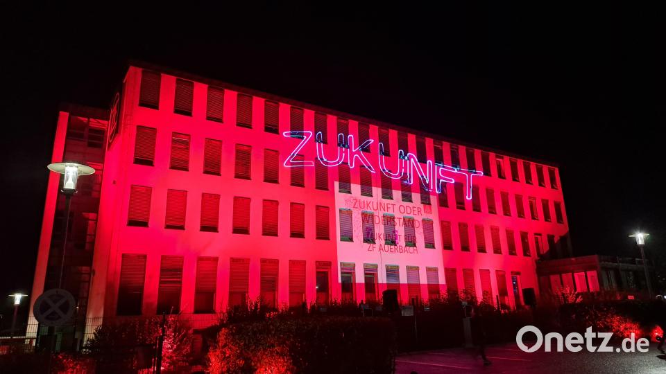 Der ZF-Aktionstag in Auerbach. Bild: Sabrina Feige/IG Metall