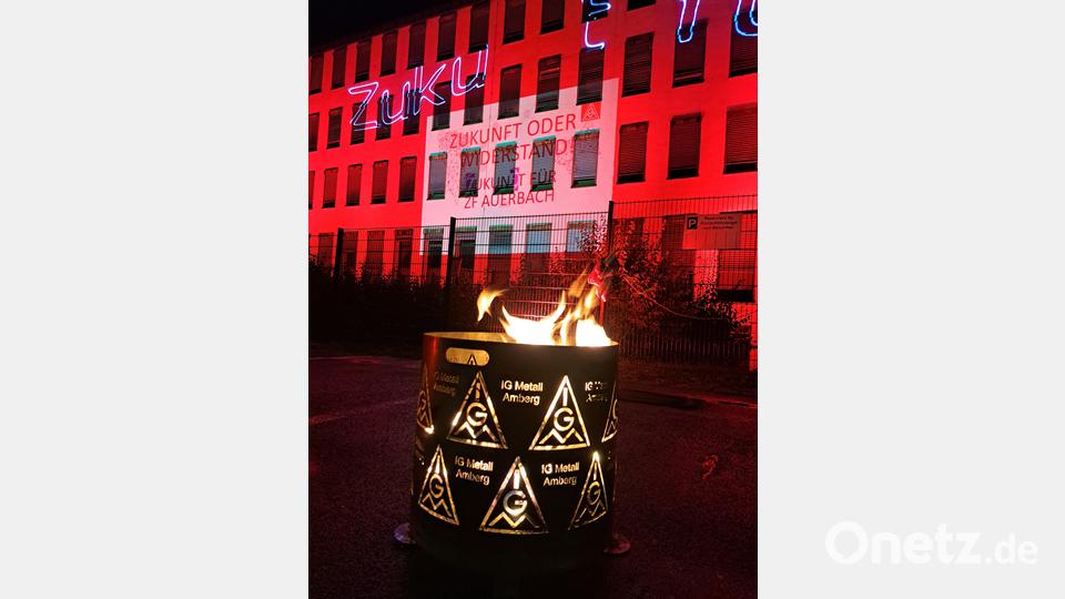 Der ZF-Aktionstag in Auerbach. Bild: Sabrina Feige/IG Metall