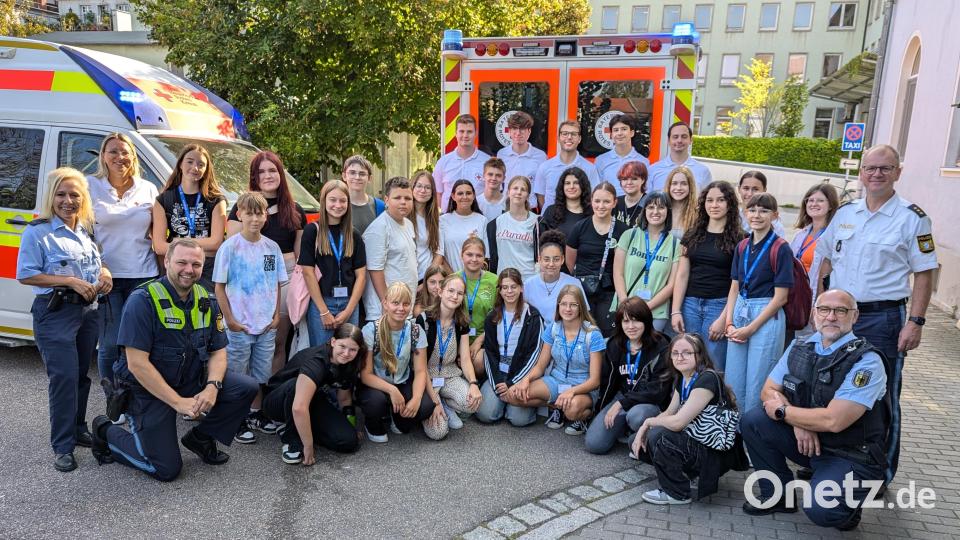 29 neue „Schoolguards“ gibt es in Weiden an den Schulen. Bild: Bundespolizei Waidhaus