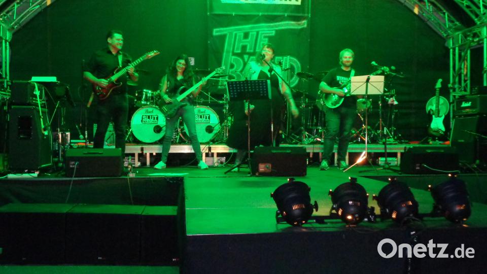 &quot;Die kleine Horrorband&quot; rockte auch Thomas Ebeling. Bild: amö