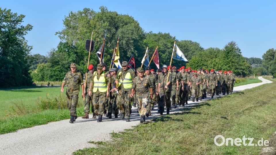 Der Marsch der Verbundenheit findet 2024 nach acht Jahren Pause wieder in der Oberpfalz statt. Jeder Interessierte kann sich daran beteiligen. Bild: Reservistenverband