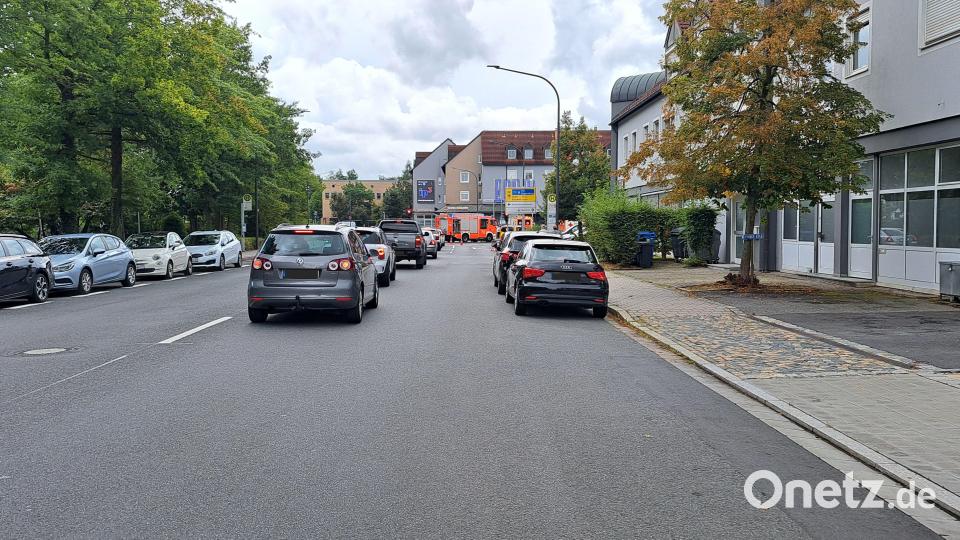 An der Kreuzung Brenner-Schäffer-Straße / Dr.-Pfleger-Straße in Weiden hat ein Unfall für Behinderungen gesorgt. Bild: msh