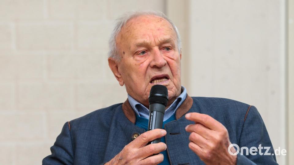 &quot;Wenn ich auf was stolz bin in meinem Leben, dann darauf, dass ich damals dem Strauß die Stirn geboten habe.&quot; (Hans Schuierer) Bild: Wolfgang Steinbacher