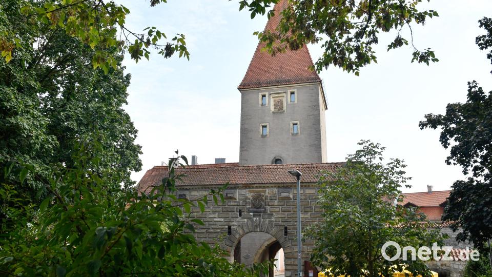Das Vilstor in Amberg. Archivbild: Petra Hartl