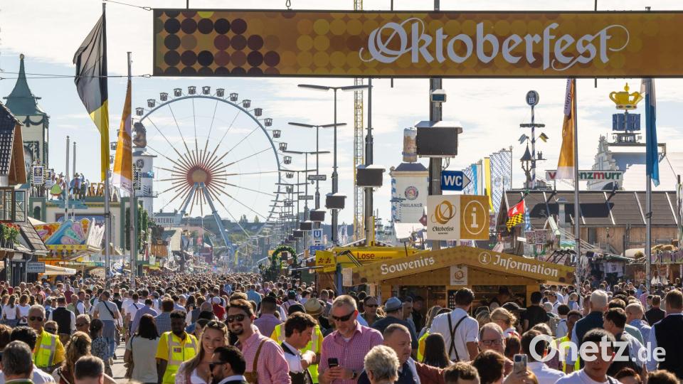 Millionen Gäste kommen zur Wiesn. (Archivbild) Bild: Peter Kneffel/dpa