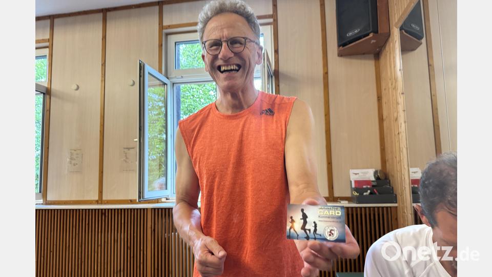 Thomas Verron ist ein begeisterter Nutzer der Kümmersbrucker Sportcard. Bild: Heike Unger