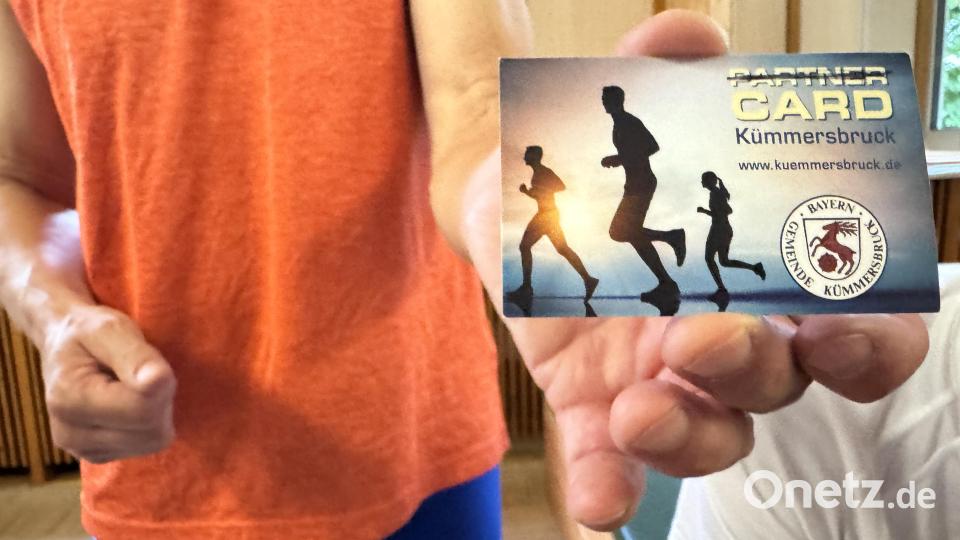 Die Kümmersbrucker Sportcard. Inzwischen interessieren sich auch andere Gemeinden für dieses Projekt. Bild: Heike Unger