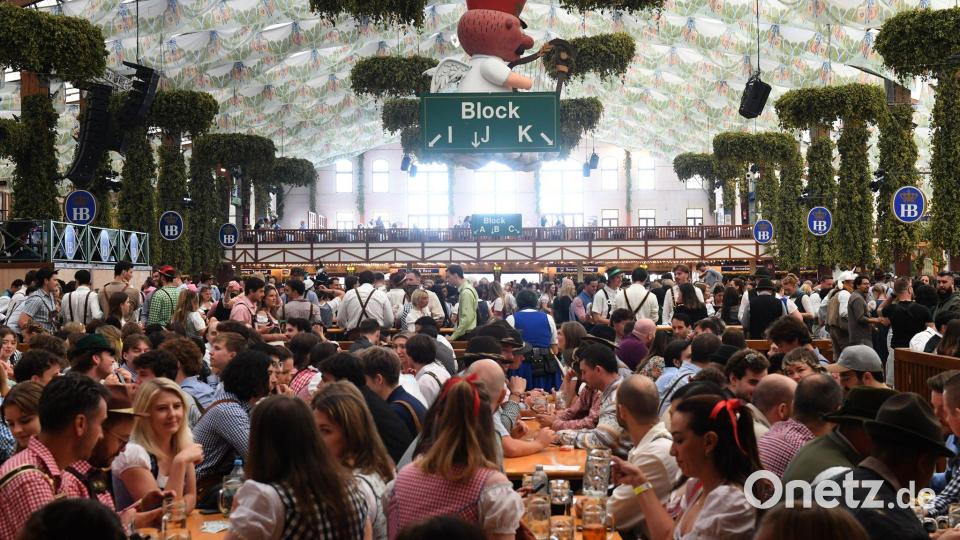 Das Münchner Oktoberfest startet. Bild: Felix Hörhager/dpa