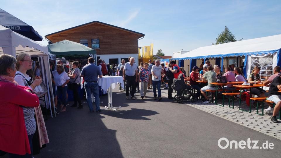 Auf dem Gelände der früheren BayWa war einiges geboten. Bild: wel