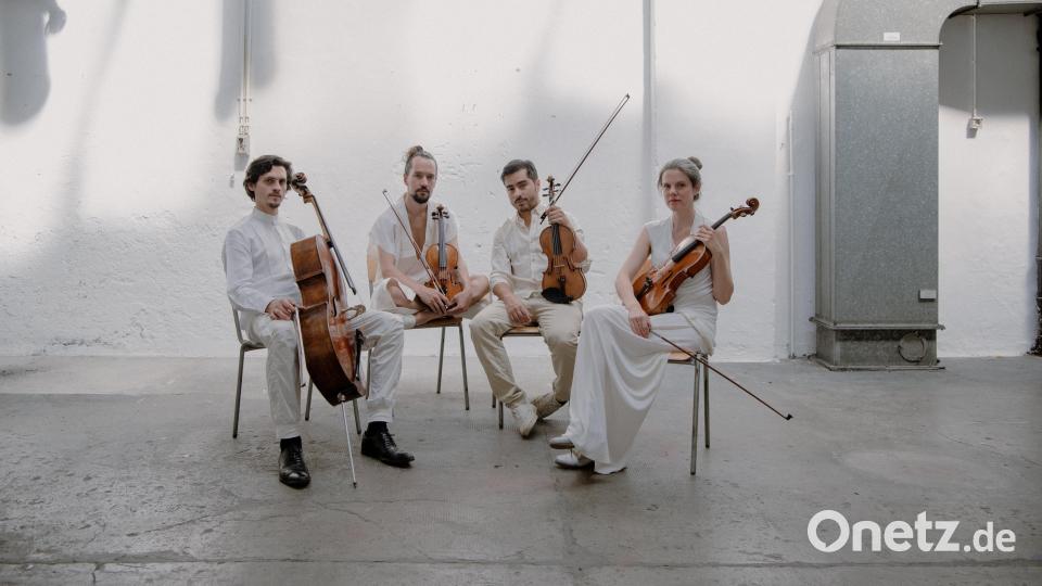 Das Paranormal String Quartet. Bild: Marlene Mauer/exb