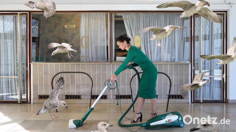 Das Werk von Claudia Grünig heißt &quot;Die Vögel&quot;. Bild: Claudia Grünig/exb