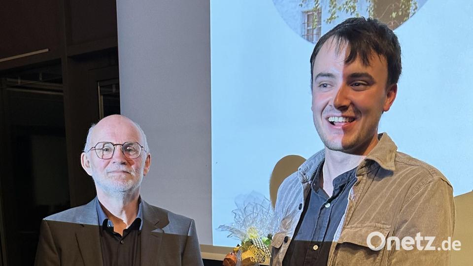 Die beiden Referenten des Vortrags über die oberpfälzische Baukultur, Siegfried Bräuer (links) und Julius Schönberger. Bild: slu