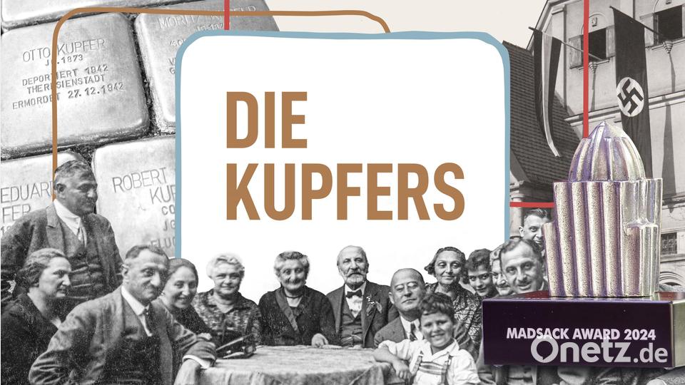 Die crossmediale Serie zu den Kupfers von Oberpfalz-Medien wurde mit dem Madsack Award ausgezeichnet. Bildmontage: Christian Gold/Tim Schaarschmidt