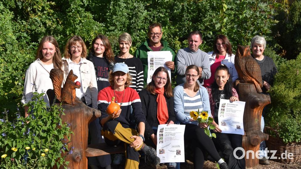 Das Organisationsteam der Obstbörse in Waldsassen hofft auf viele Besucher an diesem Sonntag, 29. September. Bild: Abtei Waldsassen/exb