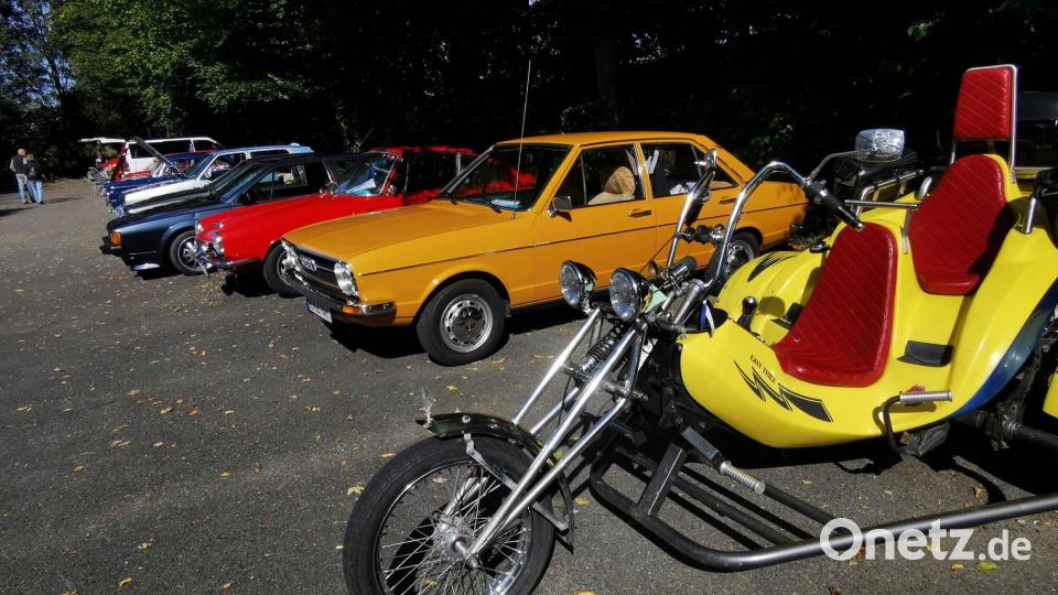 Oldtimer jeglicher Art bereichern das Treffen am Eslarner Atzmannsee. Bild: gz