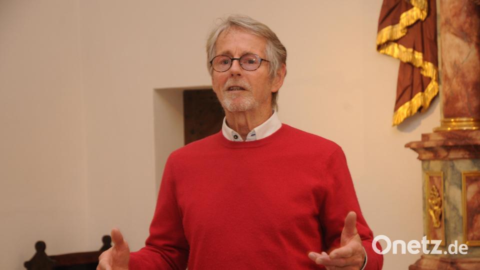 Gerhard Heimbucher würdigte seinen Vater in einer launigen Rede: &quot;Diese Veranstaltung hätte ihm bestimmt gefallen.&quot; Bild: ge