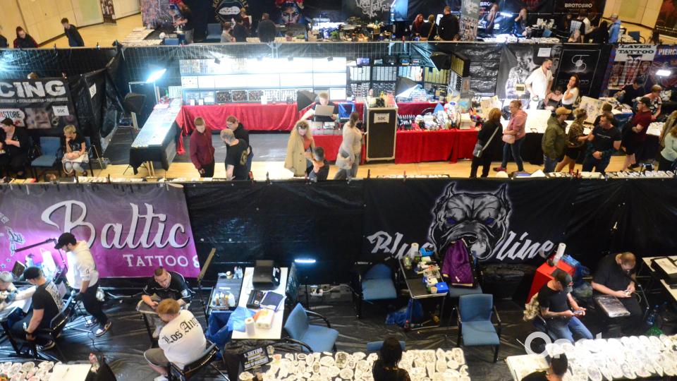Tattoo-Convention in der Max-Reger-Halle. Bild: Kunz