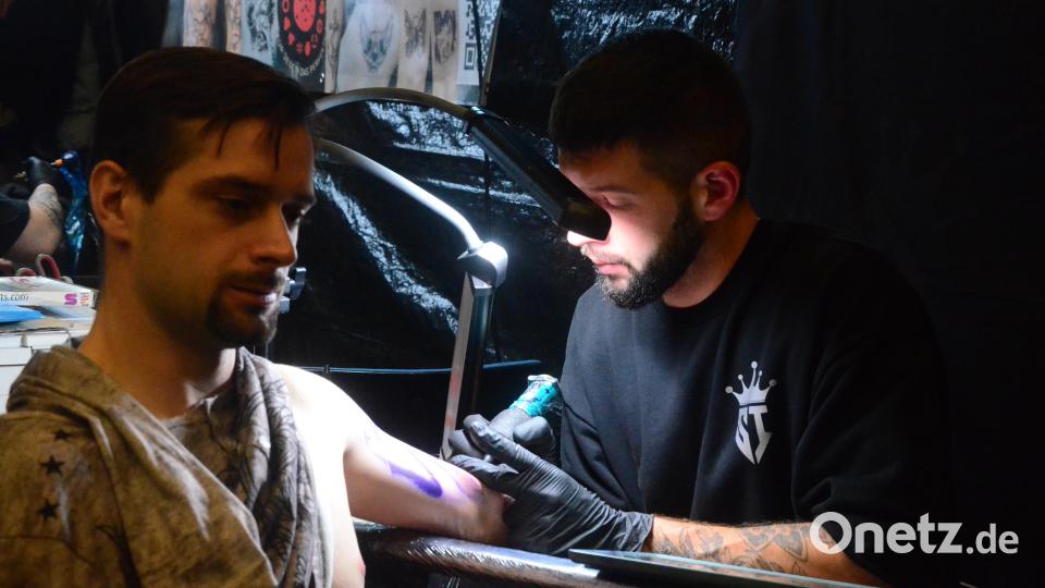 Tattoo-Convention in der Max-Reger-Halle. Bild: Kunz