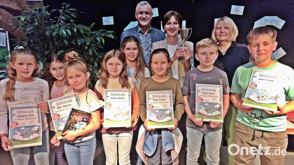 Einmal die Schulgruppe mit den meisten Teilnehmern aus der Grundschule Püchersreuth. Bild: R. Kreuzer