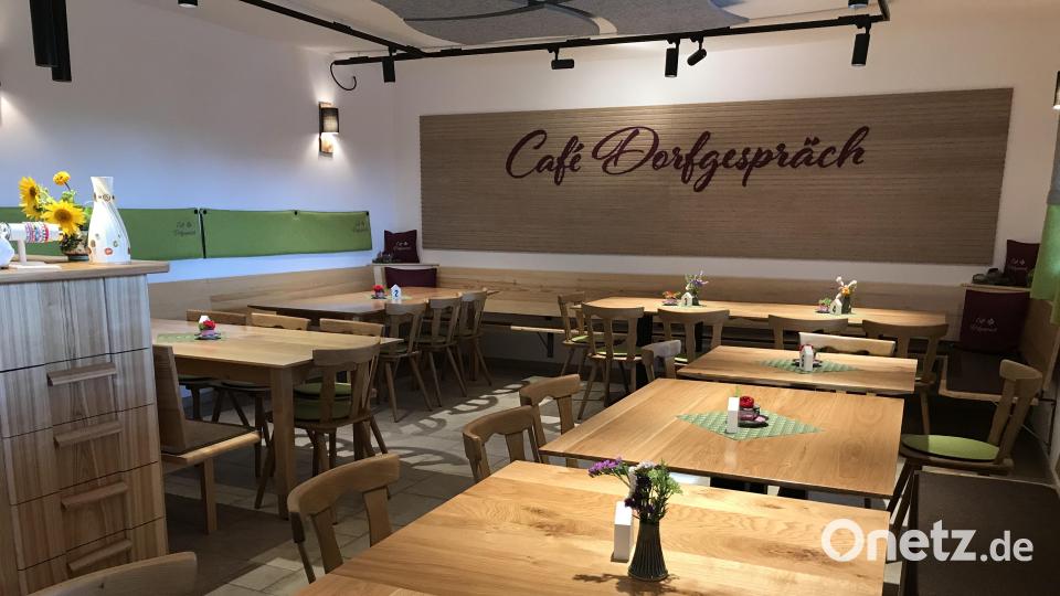 Großzügig ist auch der Innenraum des neuen Cafés. Bild: mma