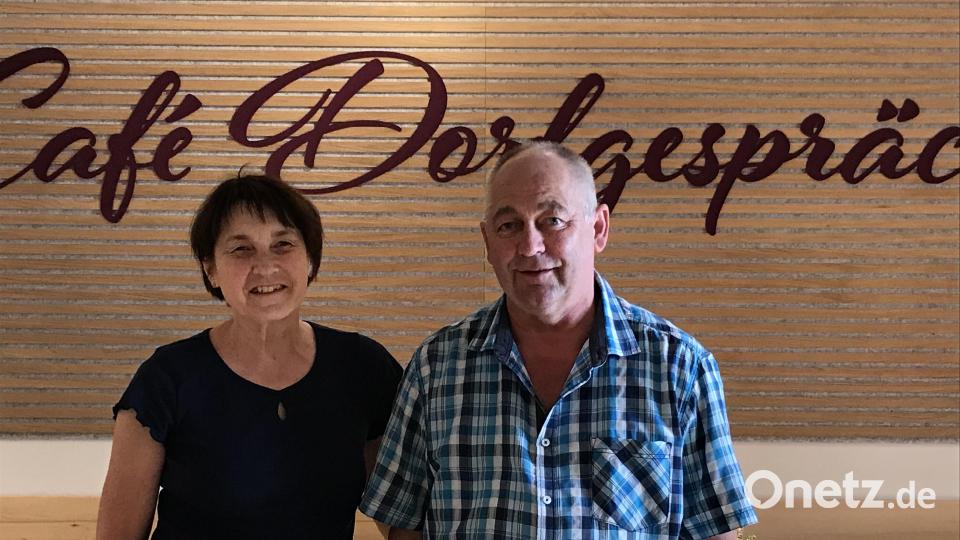 Christine und Franz Geilersdörfer freuen sich über viel Lob für ihr neues Café. Bild: mma