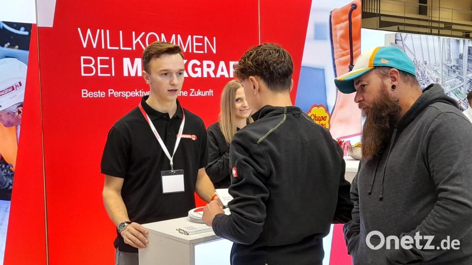 Impressionen von der Ausbildungsmesse. Bild: myd
