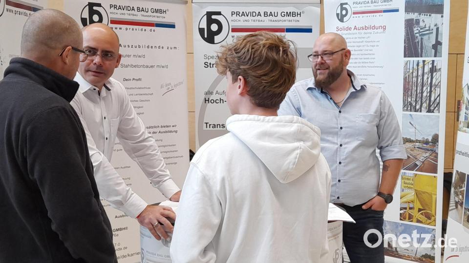 Impressionen von der Ausbildungsmesse. Bild: myd