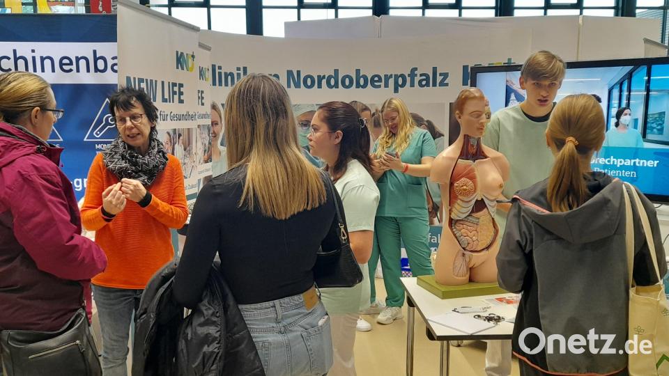 Impressionen von der Ausbildungsmesse. Bild: myd