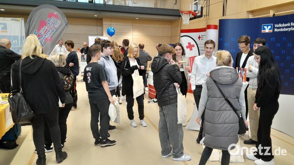 Impressionen von der Ausbildungsmesse. Bild: myd
